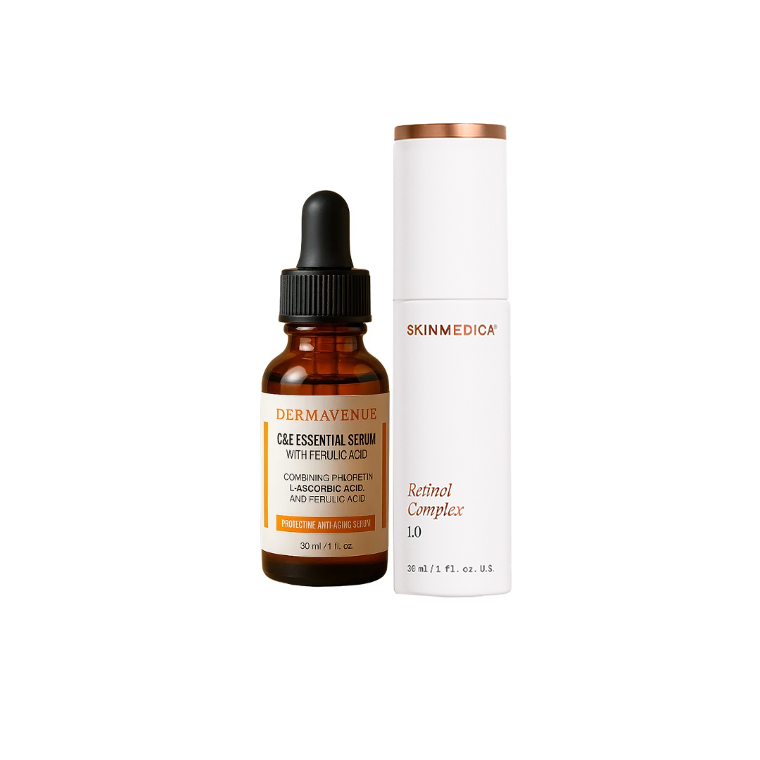 SkinMedica Retinol Complex 1.0 Plus Dermavenue C &amp; E Essential Serum with Ferulic Acid*