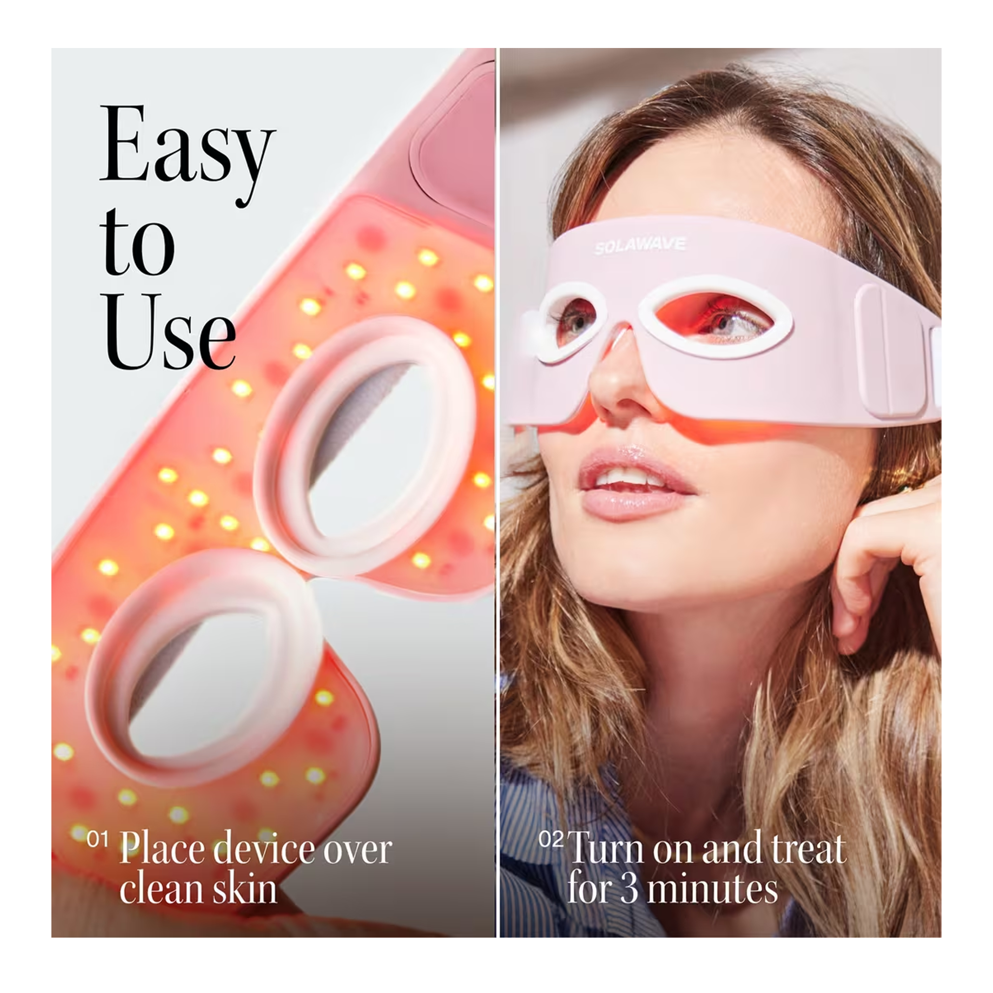 Solawave Eye Recovery Pro Red Light Therapy Mask