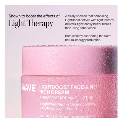 Solawave Light Therapy Boosting Face &amp; Neck Rich Cream