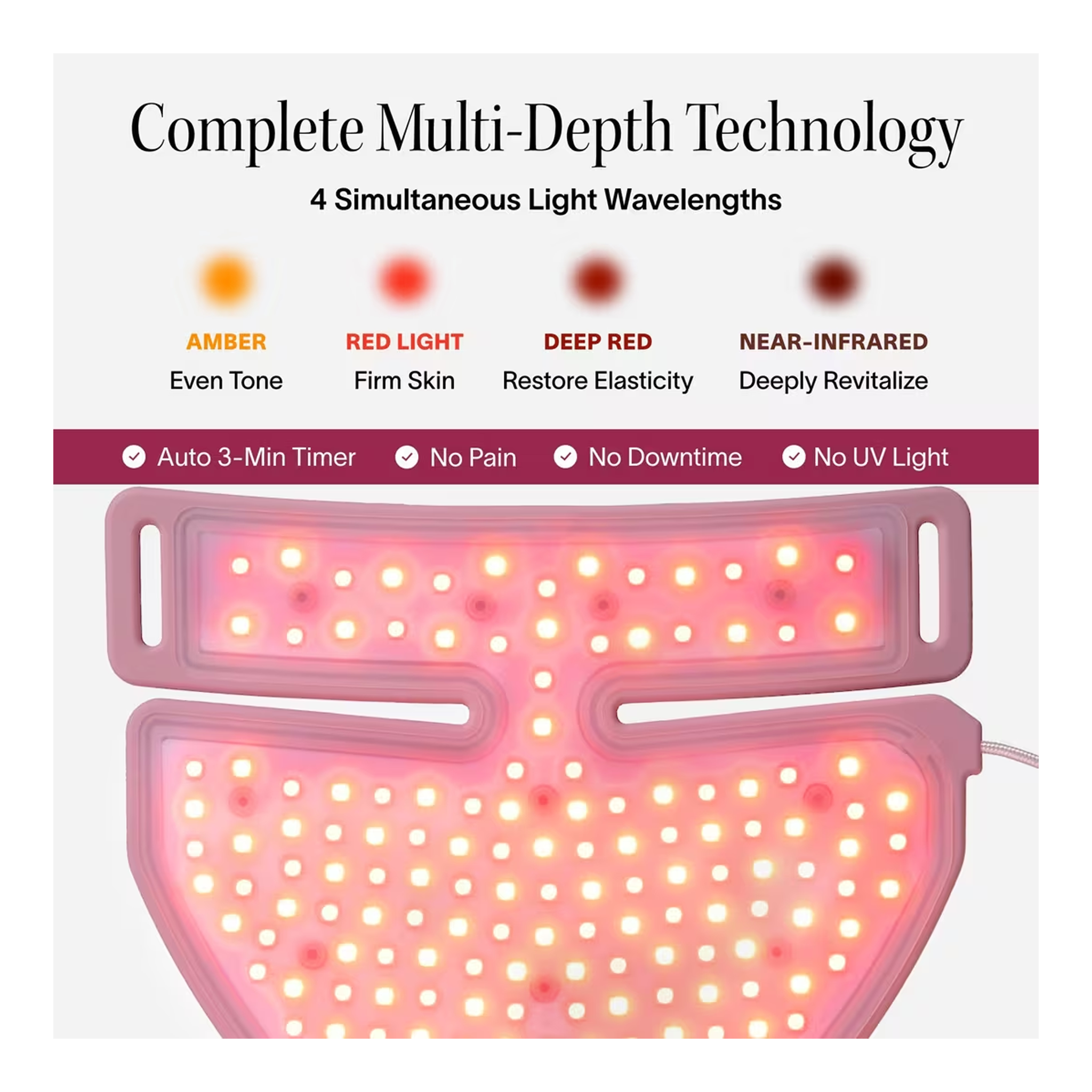 Solawave Neck &amp; Chest Pro Light Therapy Mask