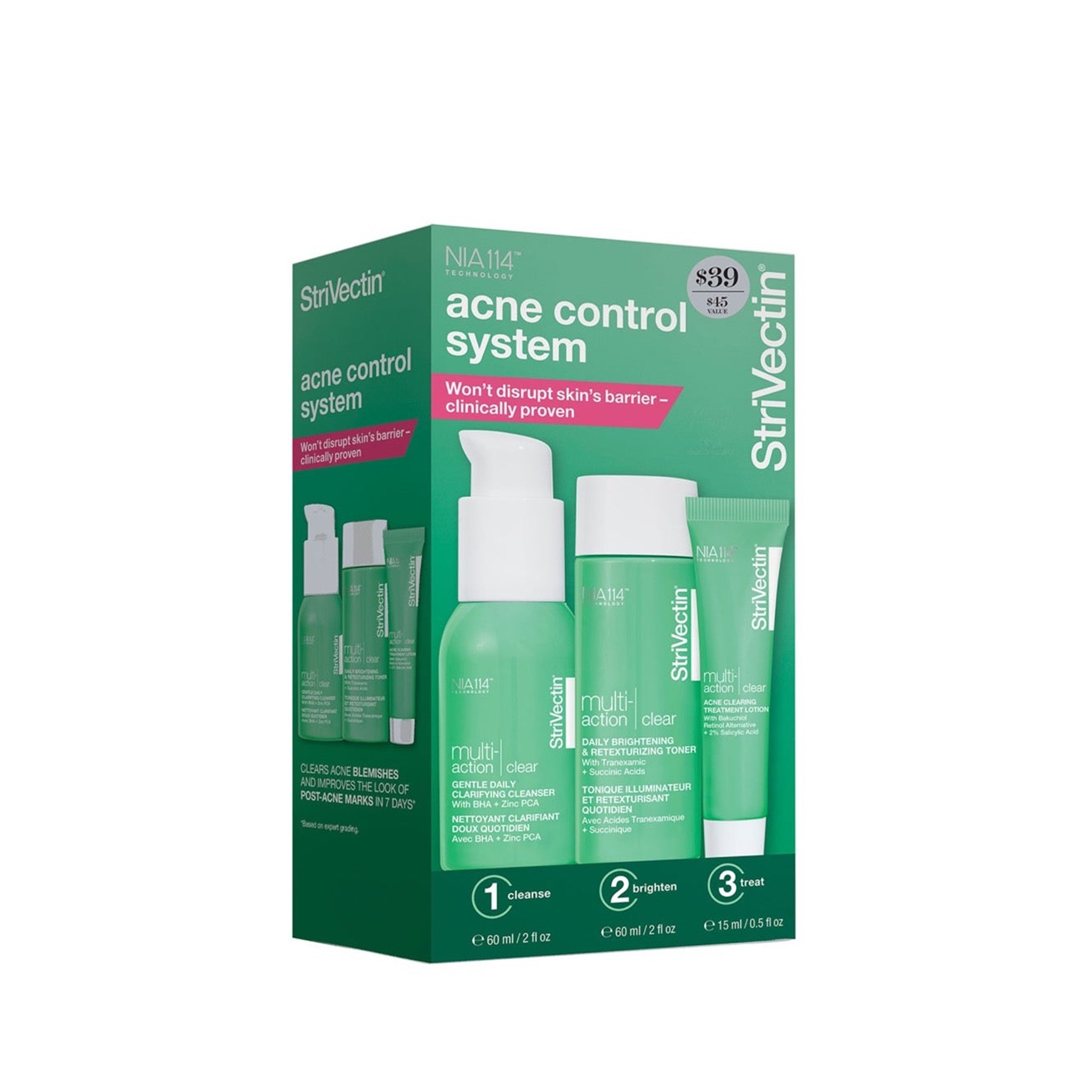 StriVectin Multi-Action Clear Acne Control System Trio