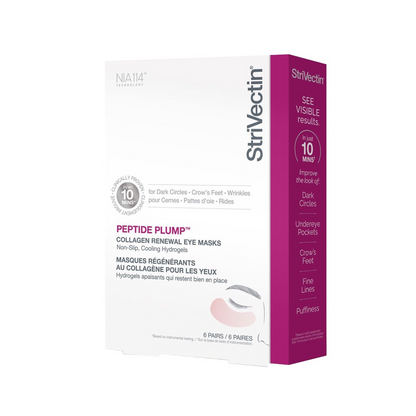 StriVectin Peptide Plump Collagen Renewal Eye Mask (6-Pack)