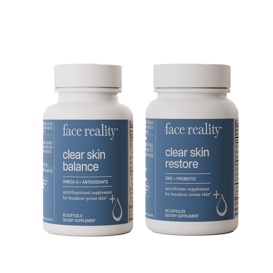 Face Reality Clear Skin Supplement Duo