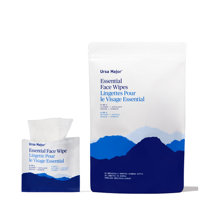 Ursa Major Essential Face Wipes-20 Count