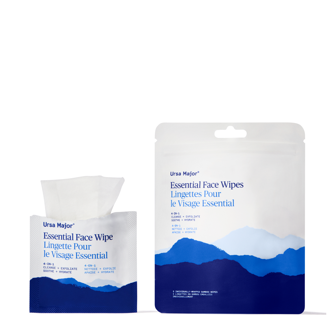 Ursa Major Essential Face Wipes-5 Count