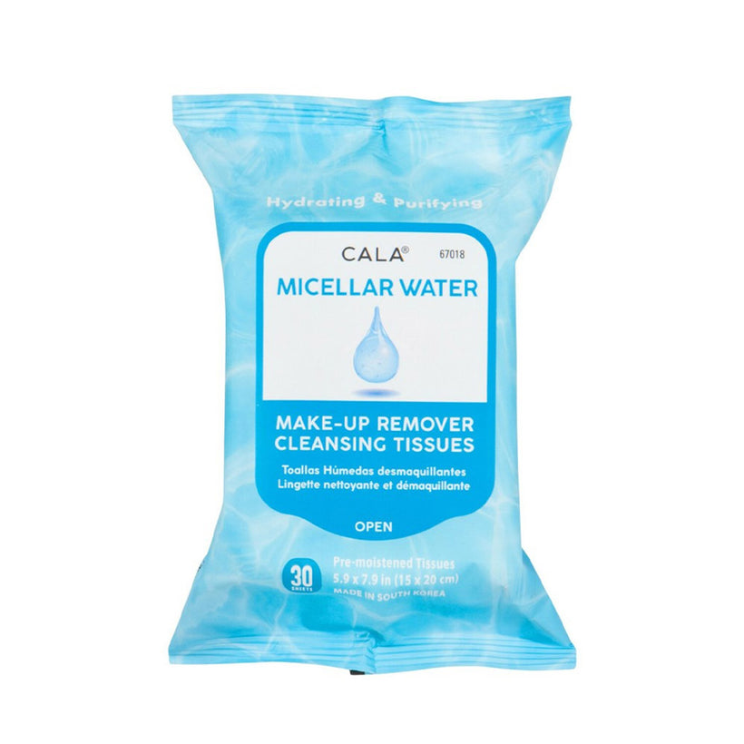 Cala Makeup Remover Cleansing Tissues: Micellar Water 