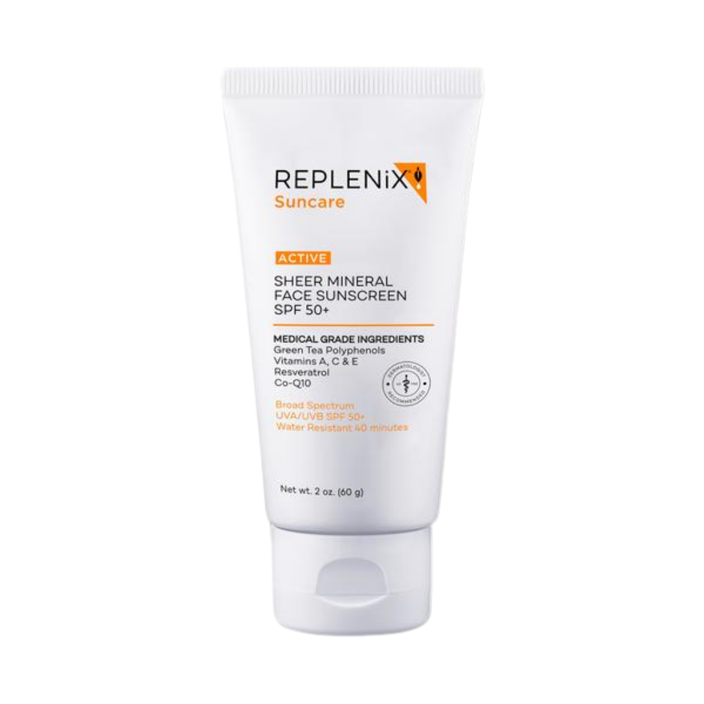 Replenix Sheer Mineral Face Sunscreen SPF 50+