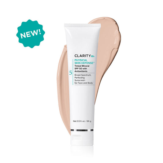 ClarityRx Physical Skin Defense Tinted Mineral SPF 50 with Antioxidants