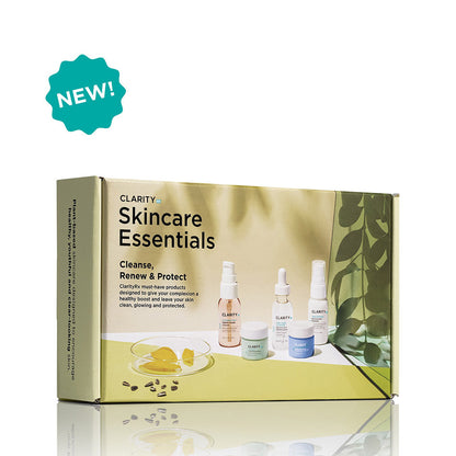 ClarityRx Skincare Essentials Kit Cleanse, Renew &amp; Protect