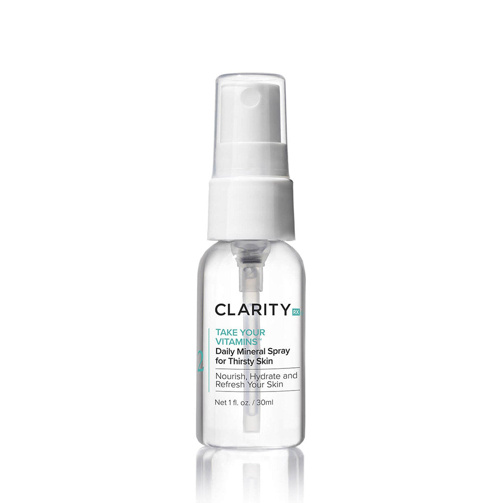 ClarityRx Take Your Vitamins Daily Mineral Spray for Thirsty Skin