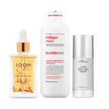 SkinMedica TNS Advanced+ Serum, Dr. ForHair Folligen Original Shampoo, Joon Saffron Hair Elixir Oil (1.11oz)