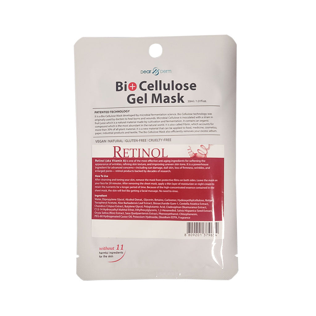 Dearderm Bio Cellulose Gel Mask -Retinol