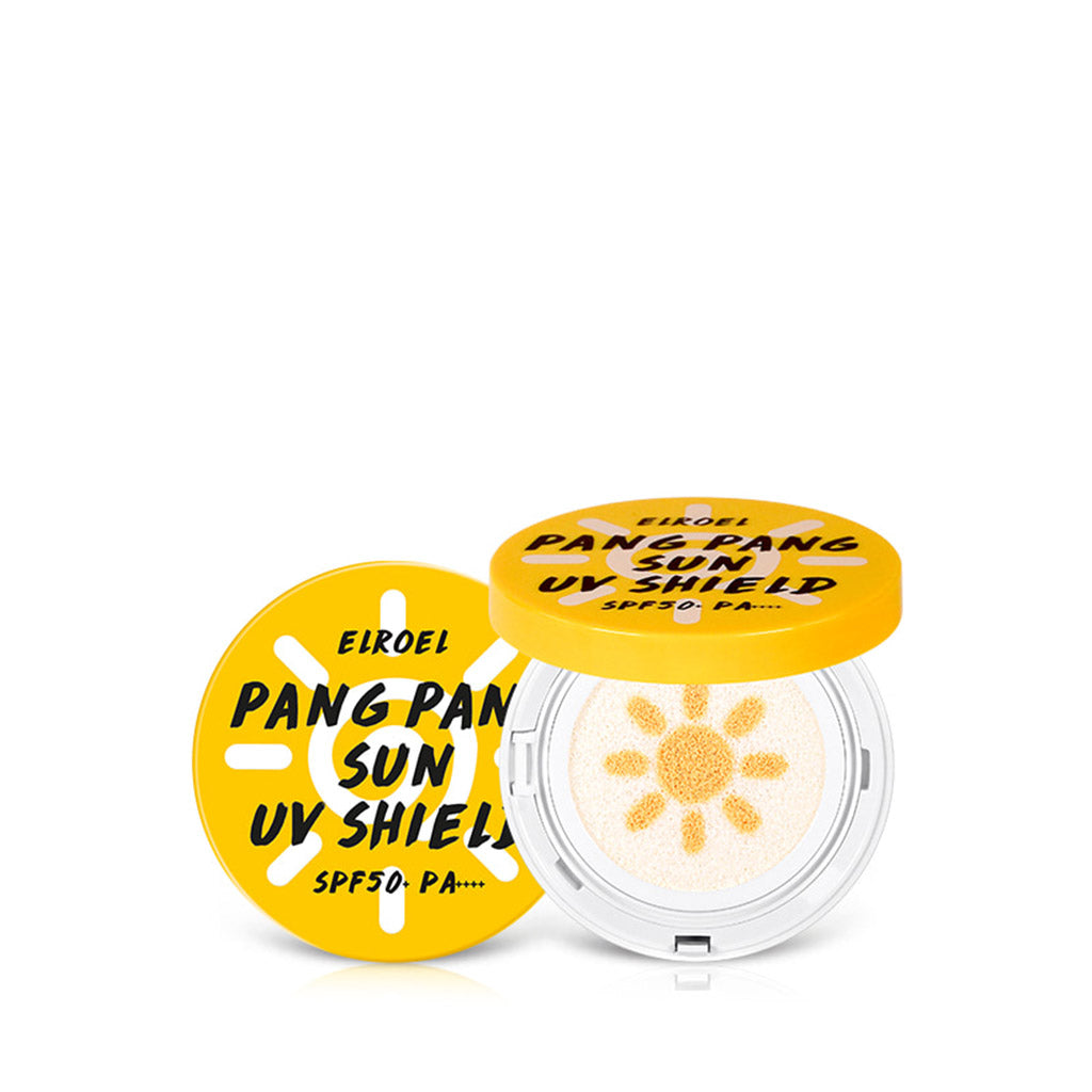 ELROEL Pang Pang Yellow Big Sun Cushion SPF50+ PA+++