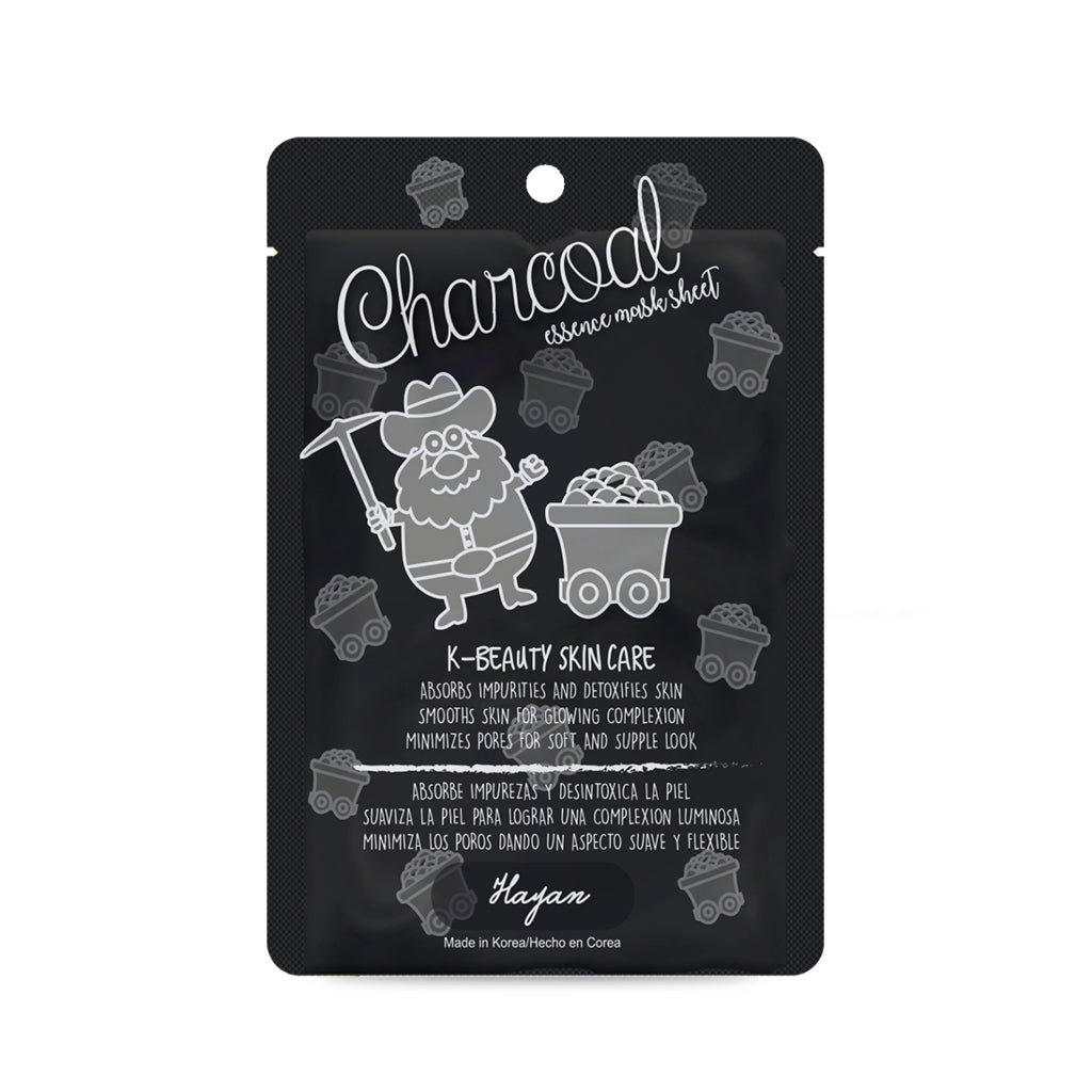 Hayan K Beauty Charcoal Essence Mask Sheet