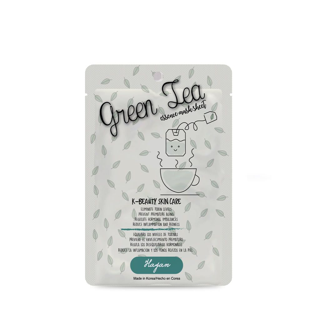 Hayan K Beauty Green Tea Essence Mask Sheet