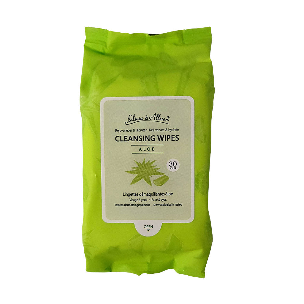 Olivia and Alisson Cleansing Wipes - Aloe