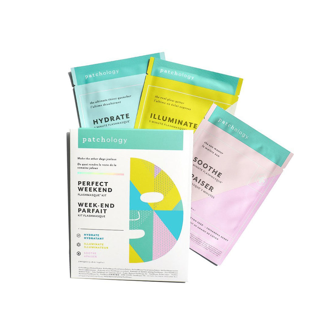 Patchology FlashMasque Sheet Mask: Perfect Weekend Trio