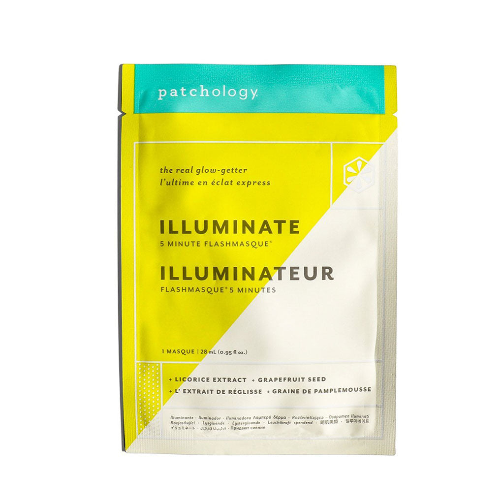 Patchology FlashMasque Illuminate 5 Minute Sheet Mask - Single