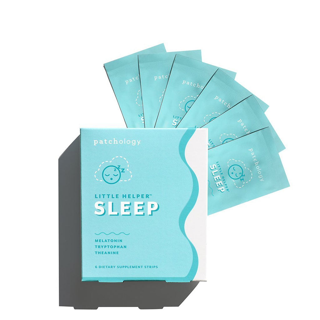 Patchology Little Helper Supplement Strips Sleep 6 pack dermavenue