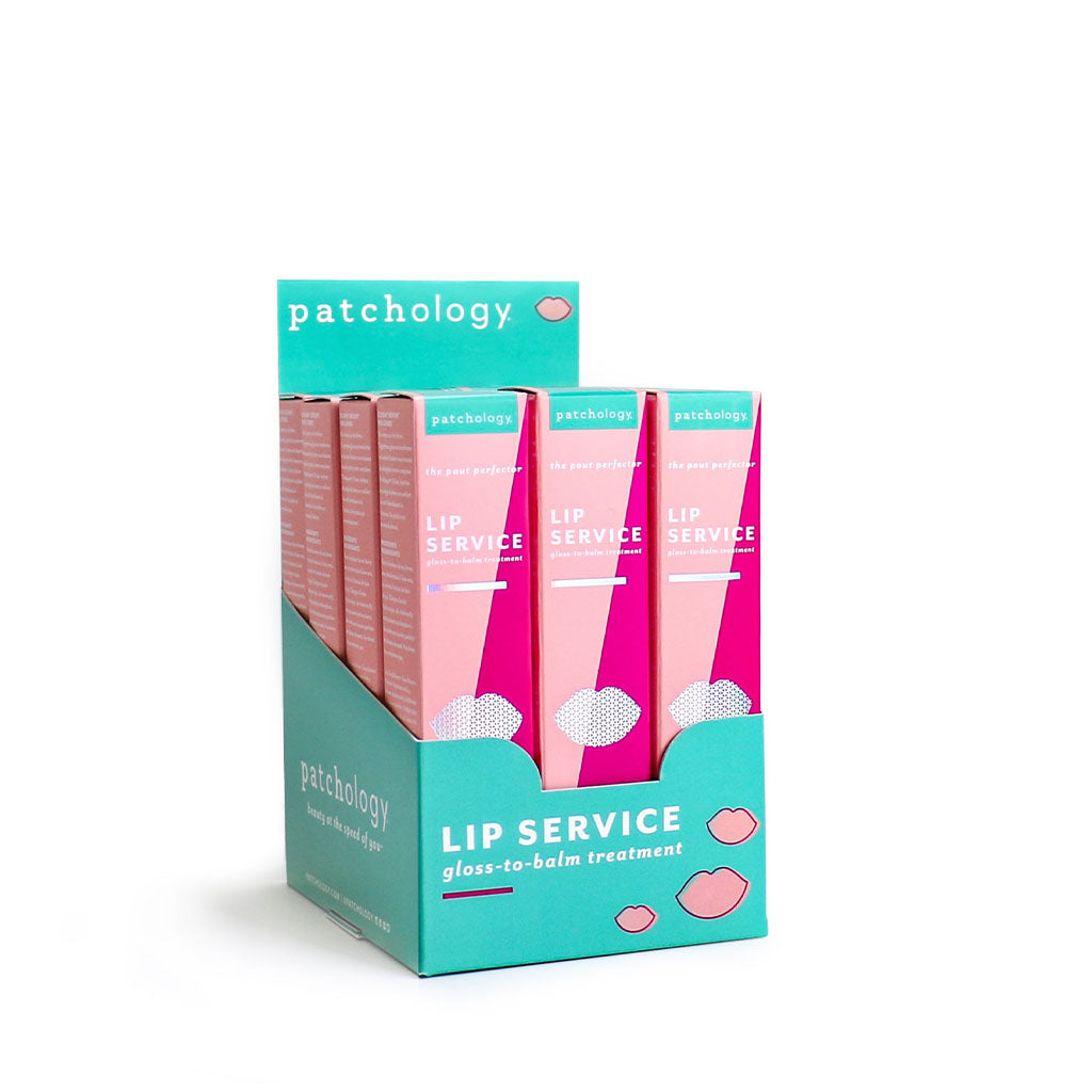 Patchology Lip Service Gloss-to-Balm Treatment - Pre-Pack 12