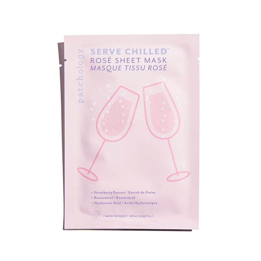 Patchology Serve Chilled Rosé Sheet Mask - Single