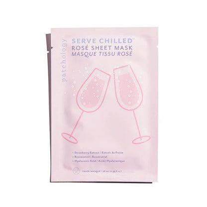 Patchology Serve Chilled Rosé Sheet Mask - Single