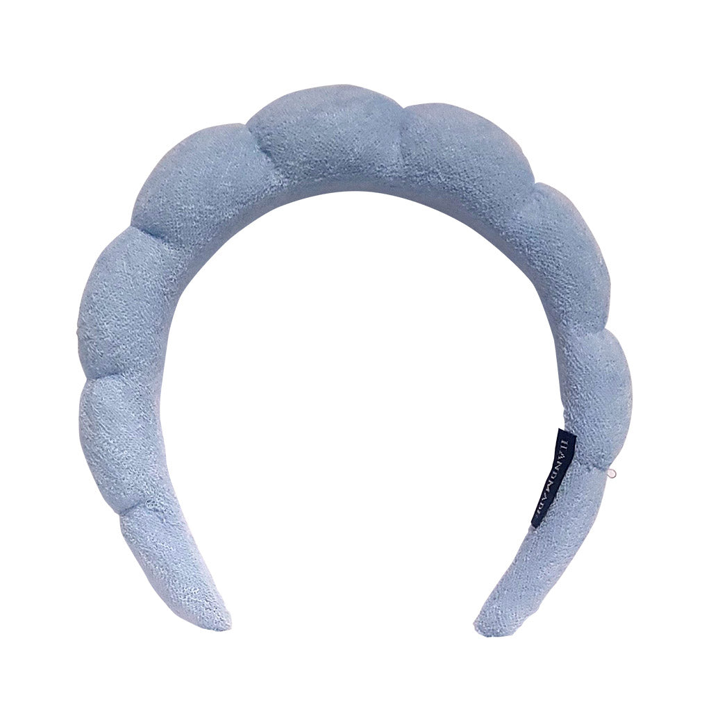 Terry Cloth Headband - Soft Blue