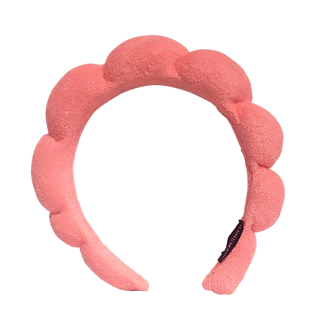 Terry Cloth Headband - Salmon
